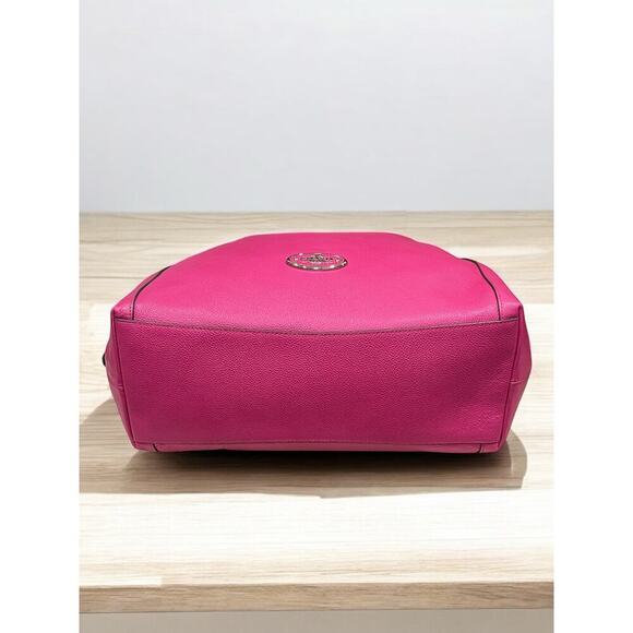 Coach 33547 Edie Leather Turn Lock Shoulder Bag - Picture 4 of 11